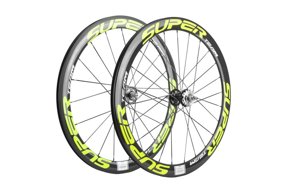 Amazon | SUPERTEAMカーボン固定ギアホイールセット700Cトラック